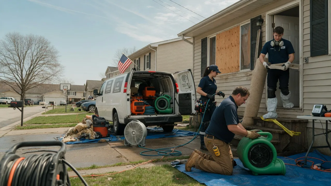 Water Damage Restoration in New Ringgold, PA near me